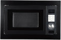 Magnetron met 25 l, 60 cm, 31,5 cm, RVS en zwart, 25 l magnetron met grill