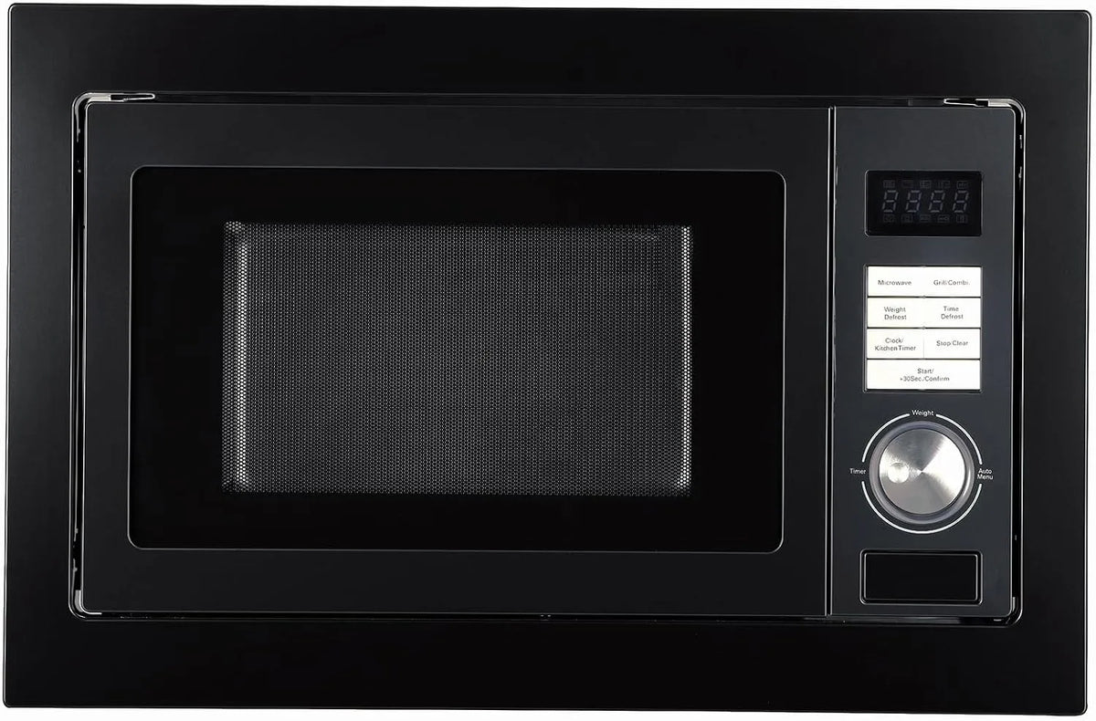 Magnetron met 25 l, 60 cm, 31,5 cm, RVS en zwart, 25 l magnetron met grill