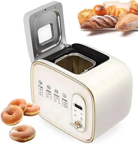 Broodbakmachine met 15 uur, 13-in-1, timer en voor bakkerijen en cakewinkels