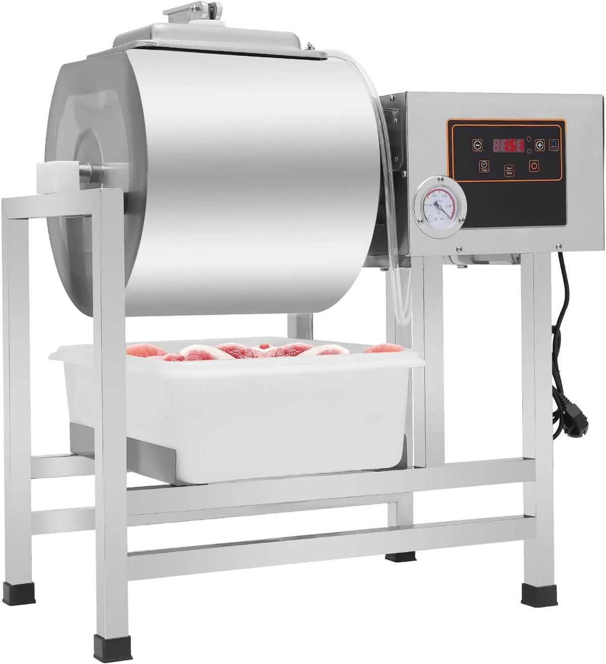 Machine met timer, 77 x 41 x 83 cm, 78,5 x 72 x 42 cm, 240 W, 50 Hz, 1-99 minuten, 38 l en 1-3 cm