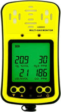 Luchtkwaliteitsmeter, O2, O2 H2S, Detector Zuurstof O2 Hydrothion H2S Koolmonoxide, CO Brandbaar Gas 4 In 1, Gasanalysator