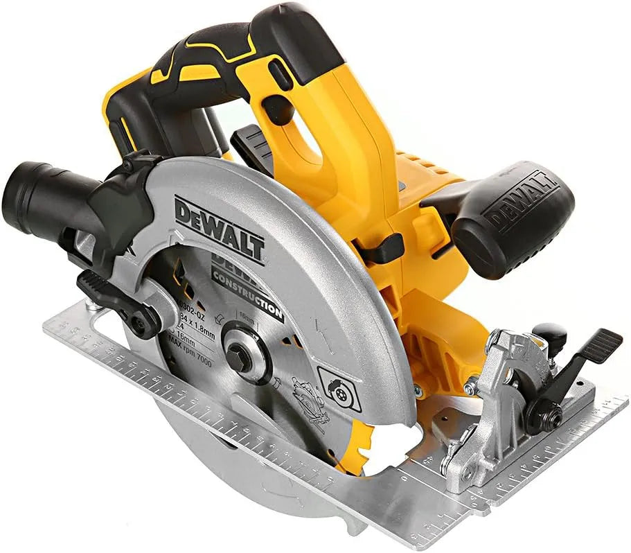 DeWalt, 18 V, 184 mm, Cirkelzaag, model DCS570N, Geel/Zwart/Grijs