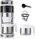 800 W, Espressomachine, wit, met molen + thermoskan, Barista