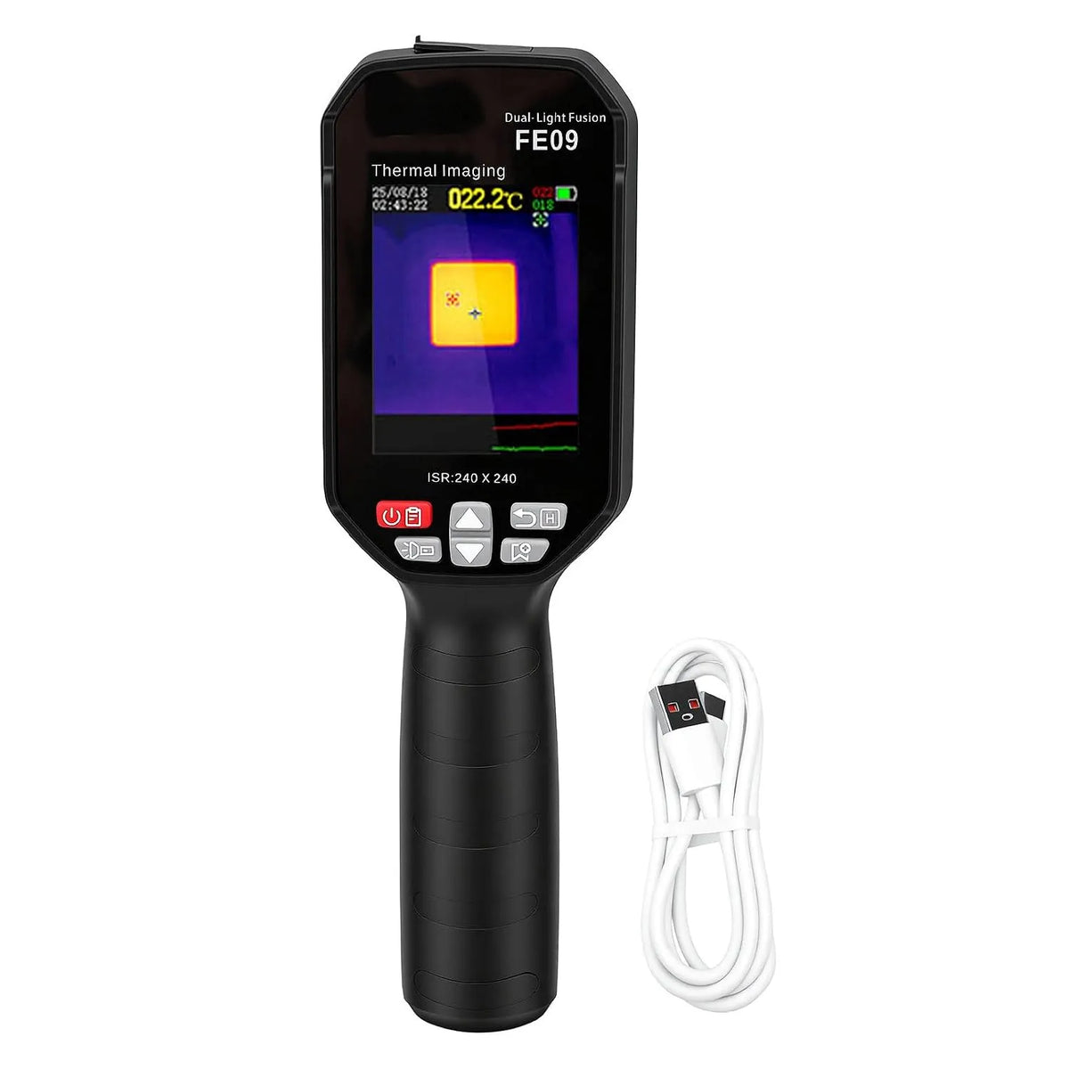 Alarm, 25 Hz, 4°F-1022°F en 64 GB Opslag voor HVAC, Temperatuuralarm