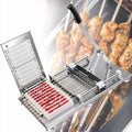 Handmatige Kebab Maker met 565 x 320 x 90 mm, 5 minuten, 24 uur en RVS
