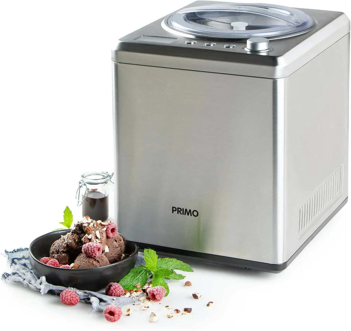 Machine PR408IM met 2L, 45 minuten, 18°C, 35°C en zilver, IJsmaker
