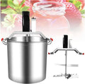 Keukenmachine met fabrieksmatig kokende commerciële voedselmenger,60L-550 W-220V, RVS. Hot pot kruidenmixer, Automatische keukenmachine