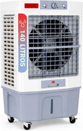 Mobiele airconditioner met 140 l, 16.000 m3/h, 750 W, 150 m2, 3 snelheden, waterreservoir en oscillatiefunctie