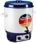 Machine met 120 minuten, timer, regelbare thermostaat en RVS