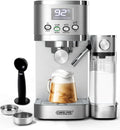 Espressomachine met 6-in-1, 20 bar, 1350 W, 20 ml, 200 ml, 90 °C, 94 °C en 0,6 l