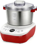 Machine, 2,5 l, broodmachine met kom van RVS 304, afneembaar deksel, touch-paneelbesturing, deegmaker met fermentfunctie