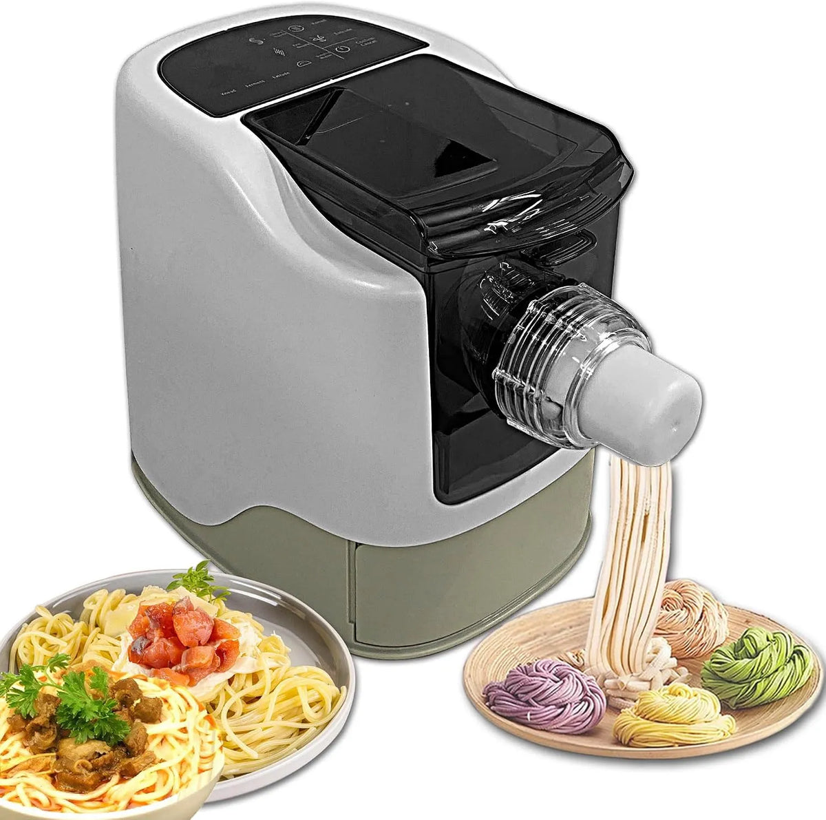 Inbouwoven, 13 soorten noedelvormen noedelmachine voor het maken van verse noedels, lasagne, geschikt voor dunne noedels, zelfgemaakte