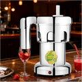 Commerciële sapcentrifuge, RVS, zware centrifugaalsapcentrifuge voor fruit en groenten, 550 W vermogen, Commerciële sapcentrifuge