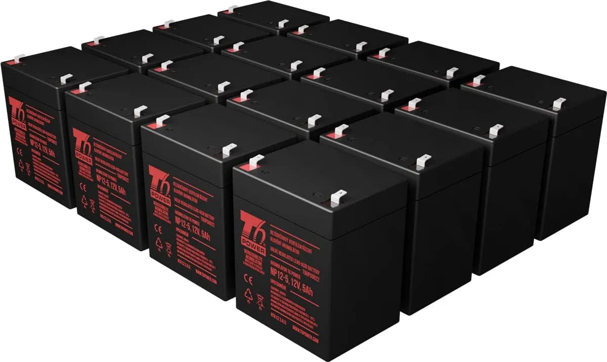 12V, Accuset voor APC Smart-UPS On-Line SURT1000XLT, model SURT1000XLT, VRLA