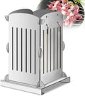 5 minuten, Barbecue, BBQ-spiesmaker voor 49 spiesjes in 5 minuten, 360° gemakkelijk schoon te maken, Kebab Maker Box