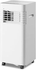 Mobiele airconditioner en Ventilator, 12000 BTU, 300 m2, 24-uurs timer, 2 koelsnelheden, inlaatkit, oscillerende ventilator voor thuis
