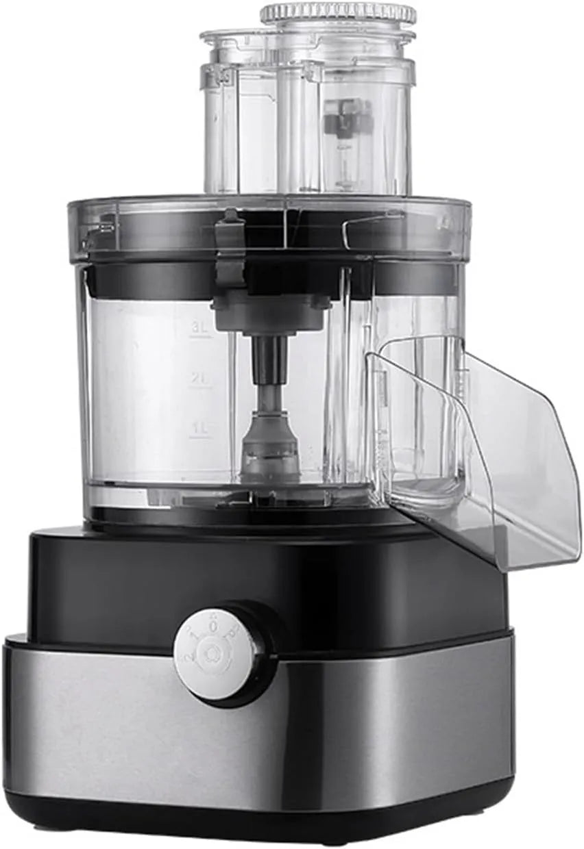 Keukenmachine, 600 W, met gehaktvorm, plakjesvorm, blokjesvorm