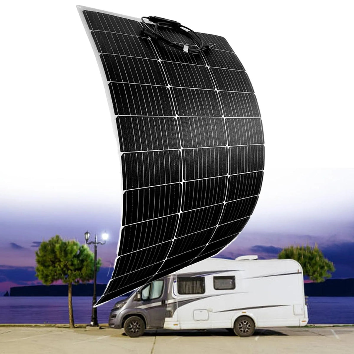 Zonnepaneel met 150 W/200 W, semi-flexibel, 36 V, boot 150 W en monokristallijn, opvouwbaar