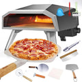 Inbouwoven, Pizza-oven Op Gas, Roestvrijstalen Propaan Draagbare Pizza-oven Voor Buiten Met Pizzasteen