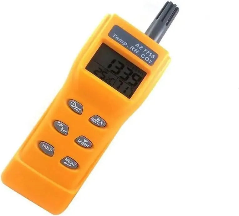 Luchtkwaliteitsmeter AZ7755 ppm5000ppmm CO2 met digitaal display