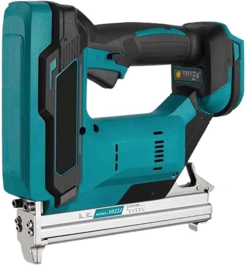 18V, Draadloze Elektrische Schiethamer 1022J Tacker, Nietmachine Framing Nagelpistool Tacker Gun Houtbewerking, Power Tool voor 18V Batterij