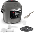 Slowcooker met Moulinex, grijs, 6 l, Multicook Fry Multicooker en Air Fryer