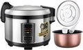 Slowcooker met commerciële slowcooker met antiaanbaklaag, 10-25 l, grote capaciteit voor koken