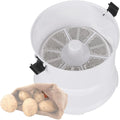 Machine met 85 W, 27 x 25,5 cm, 110V, 10,03 inch, 15 minuten, RVS en wit