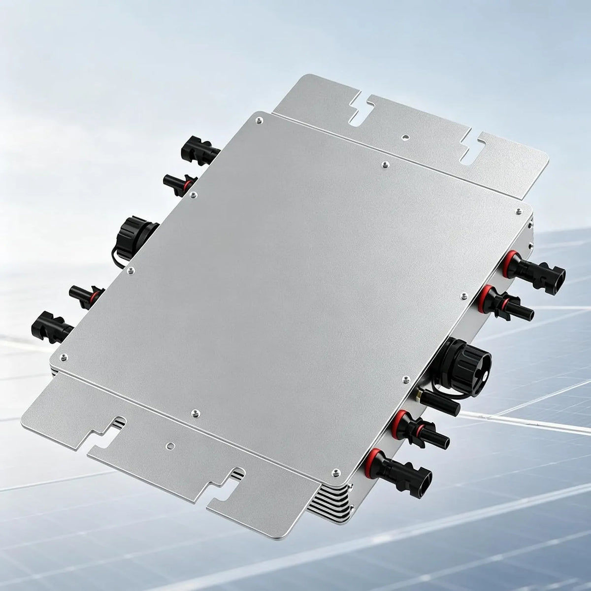 Spanningsomvormer met 1400 W, IP65, wifi en aluminium, 1400 W Zonne Micro Omvormer MPPT Netgekoppelde Omvormer