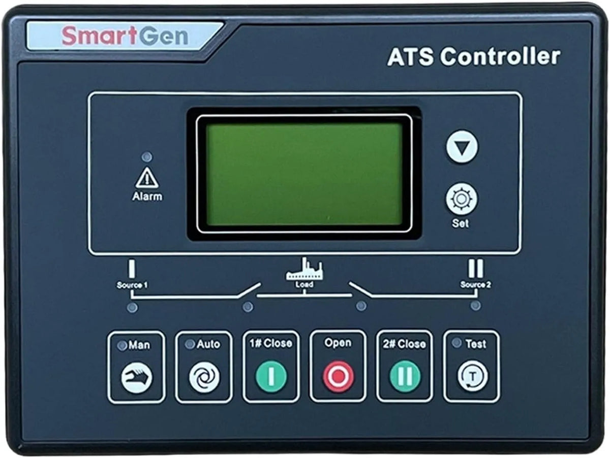 Generator, model HAT600N, HAT600N ATS controller diesel generator set, dual power supply automatische schakeling start, en stop bedieningspaneel
