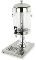 Bier Machine met 34.5 x 26 x 58cm, RVS en zilver, Drank Dispenser Bier Dranktoren Rvs Sapdispenser