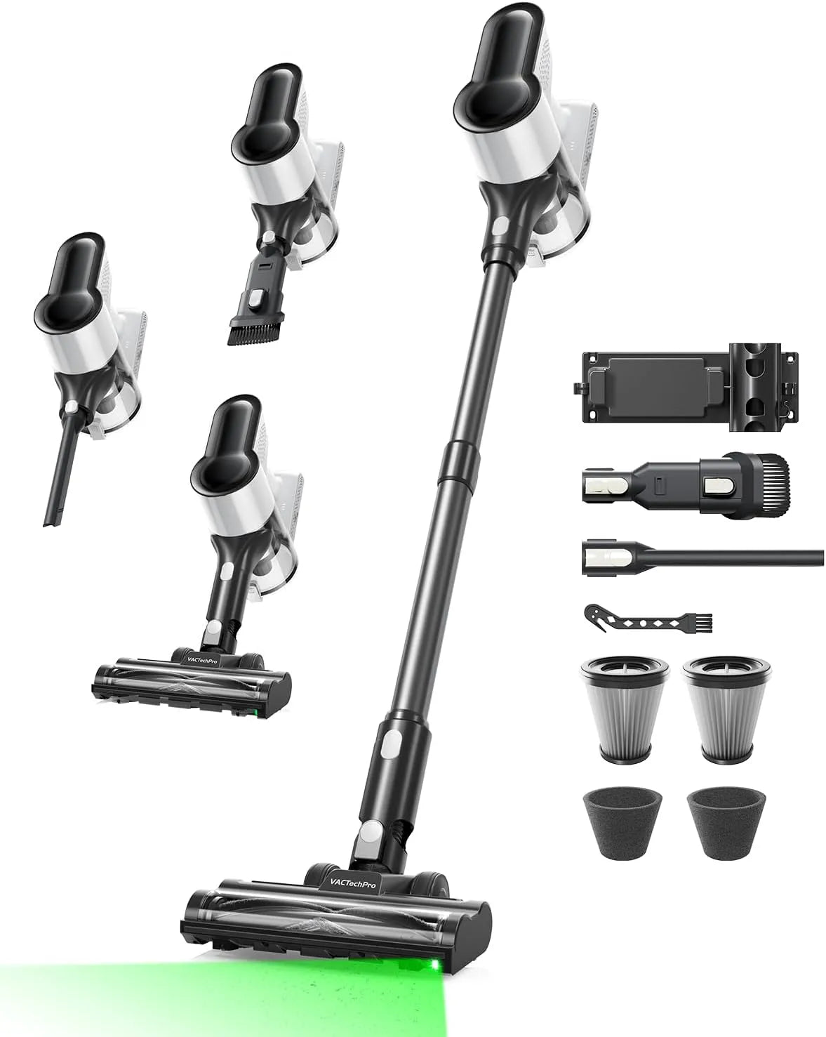 VACTechPro Accustofzuiger draadloos F02 Lite, VACTechPro Accustofzuiger F02