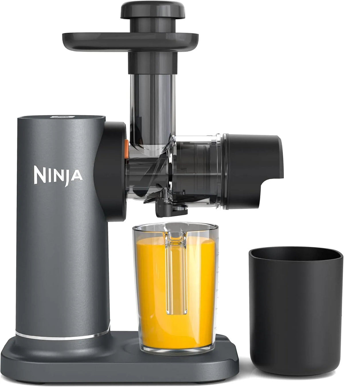 Ninja Cold Press Juicer met 700ml kan en 1,1l pulpbak JC151EU met 700ml, 40,46 cm, 18,16 cm, 30,75 cm, geluidsarme werking en grijs