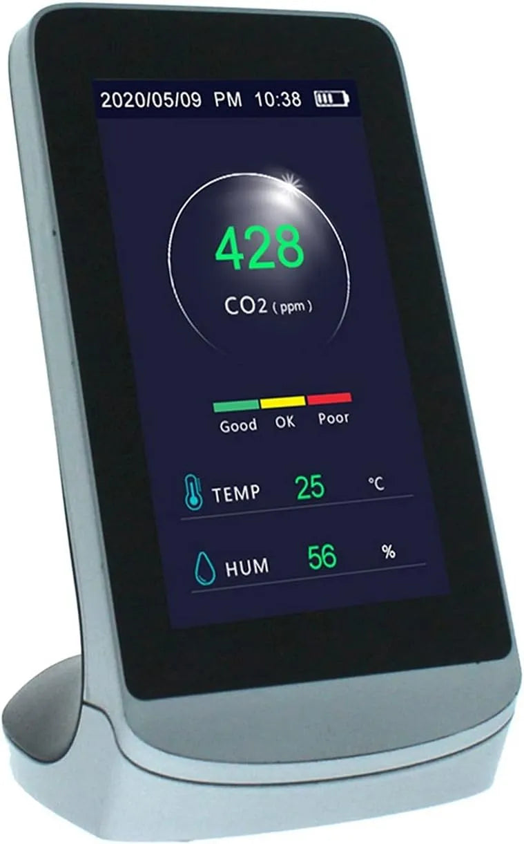 Luchtkwaliteitsmeter, CO2, Engelse versie luchtkwaliteitsdetector