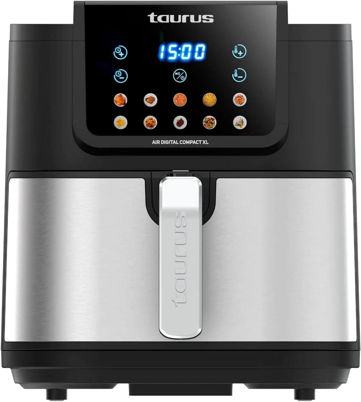 Airfryer, 1700 W, aanraakbediening, Cool-touch handgreep, Gelijkmatige bereiding, Online receptenboek, 8L, 8 programma's, Akoestisch signaal, BPA