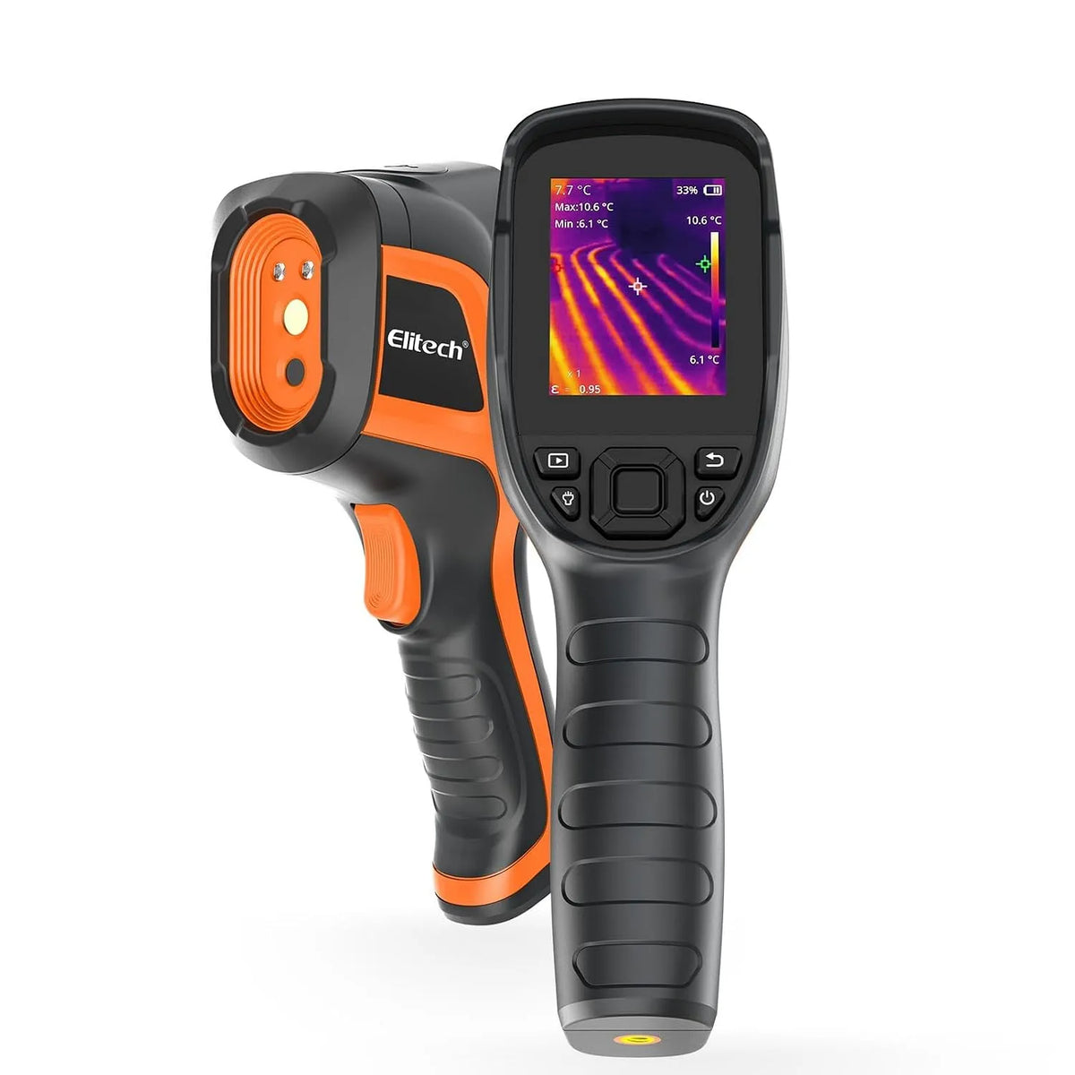 Camera met 25 Hz, 3,5 inch, 20 °C, 550 °C, IP54 en USB, 25 Hz vernieuwingssnelheid