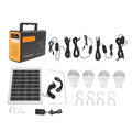 Zonnepaneel, Zonnepaneel Campingverlichting Noodreserve EU-stekker 100‐240V LM 3616