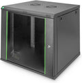 19 inch, 470 mm, 60kg, wandmontage, DIGITUS Netwerkkast, 19 inch rack, 12U, 600 mm diep