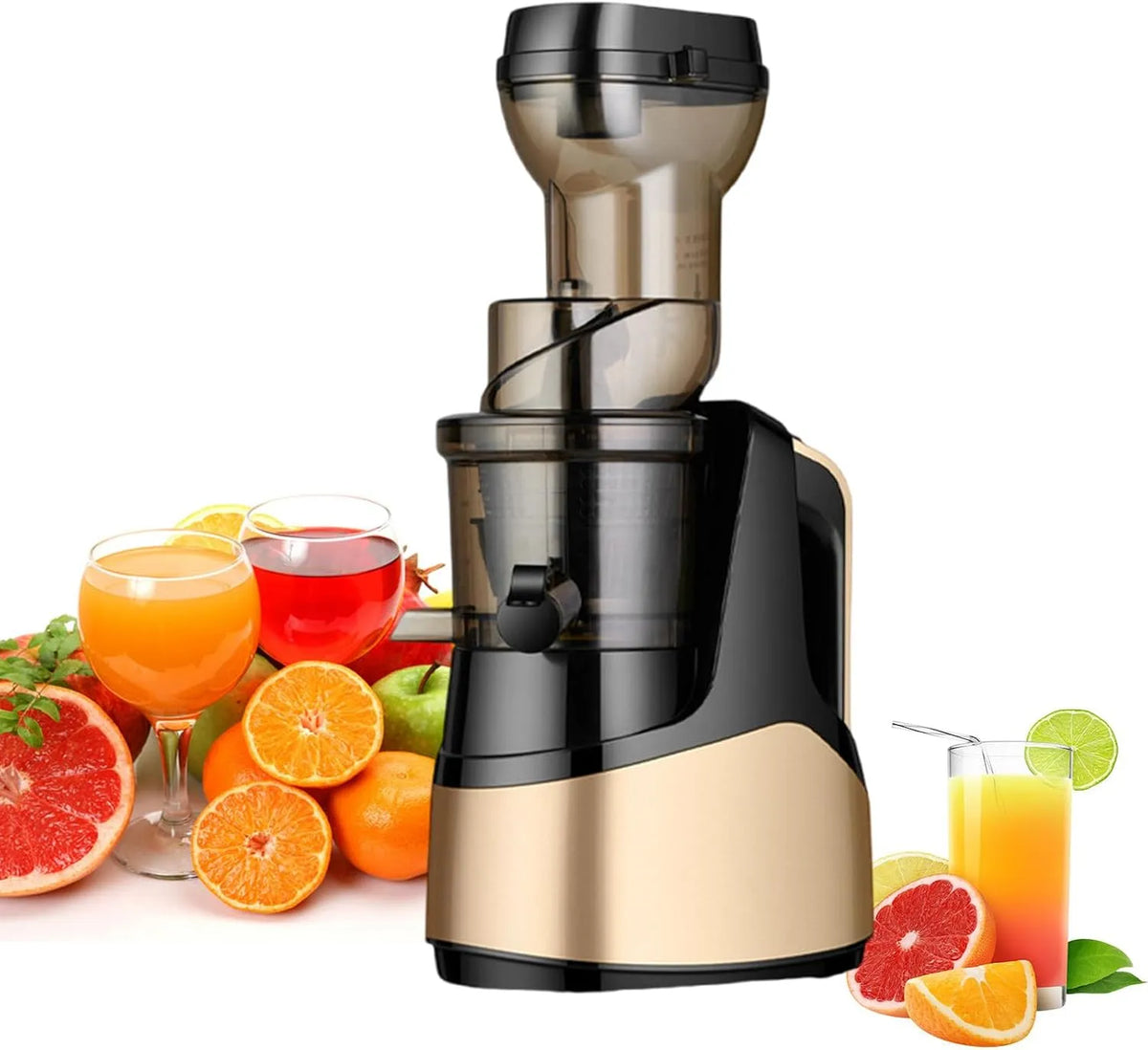 Elektrische juicer machine met 15 x 24 x 46 cm, 150 W, 1000ML, 1-3 cm en USB