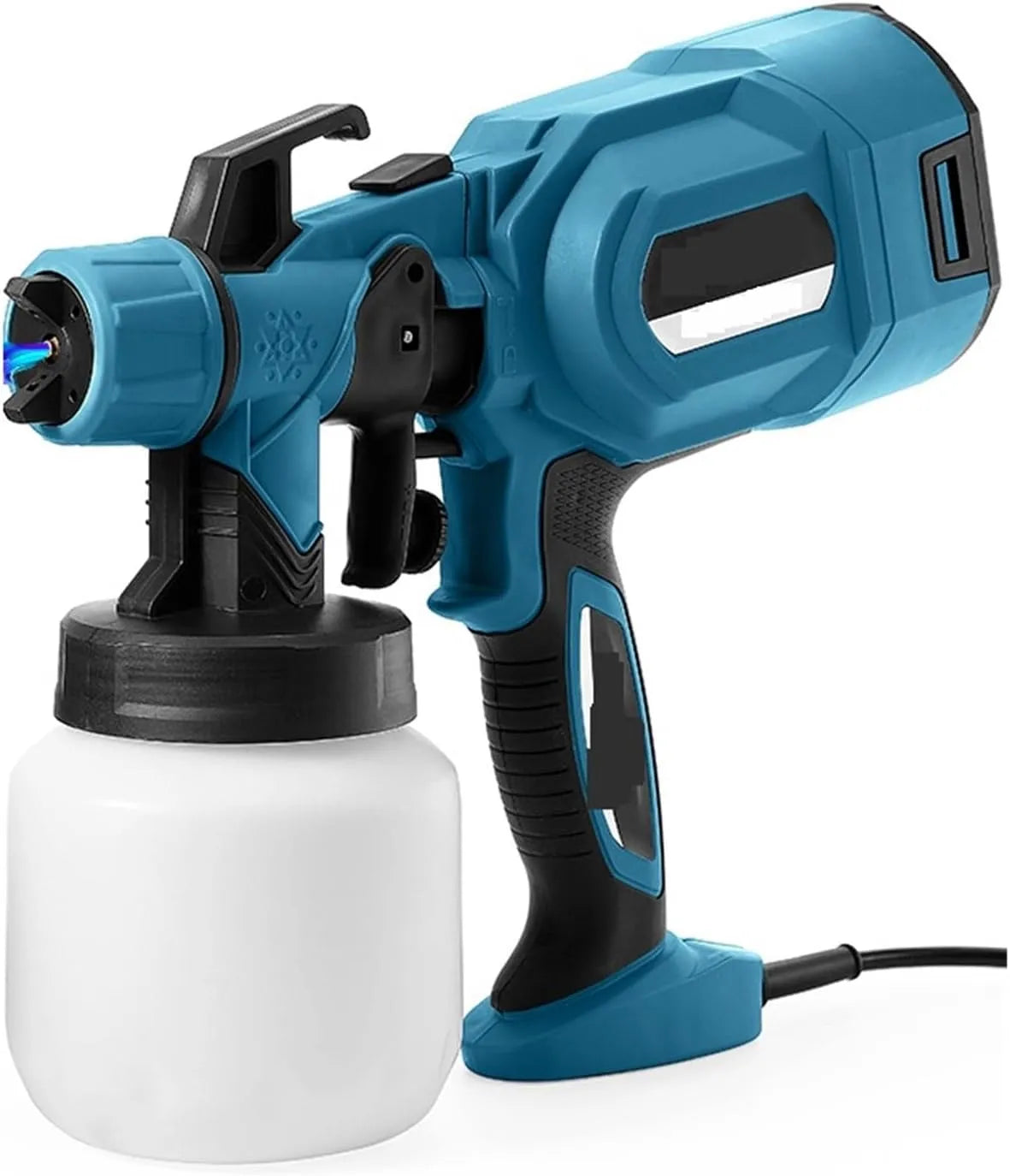 800 W, 800 ml, 800 W elektrisch spuitpistool, verstelbare verfspuit, auto