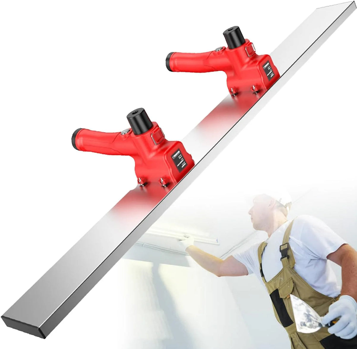Machine met Elektrische afwerkbalk, trilgereedschap voor betonverwerking, 12000 tpm 180 cm bladafwerkmachine voor betonafwerking