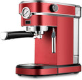 Espressomachine, Espressomachine 15 bar druk Slimme koffiemachine, maalt koffiebonen Cappuccino 850 W Hoogwaardig