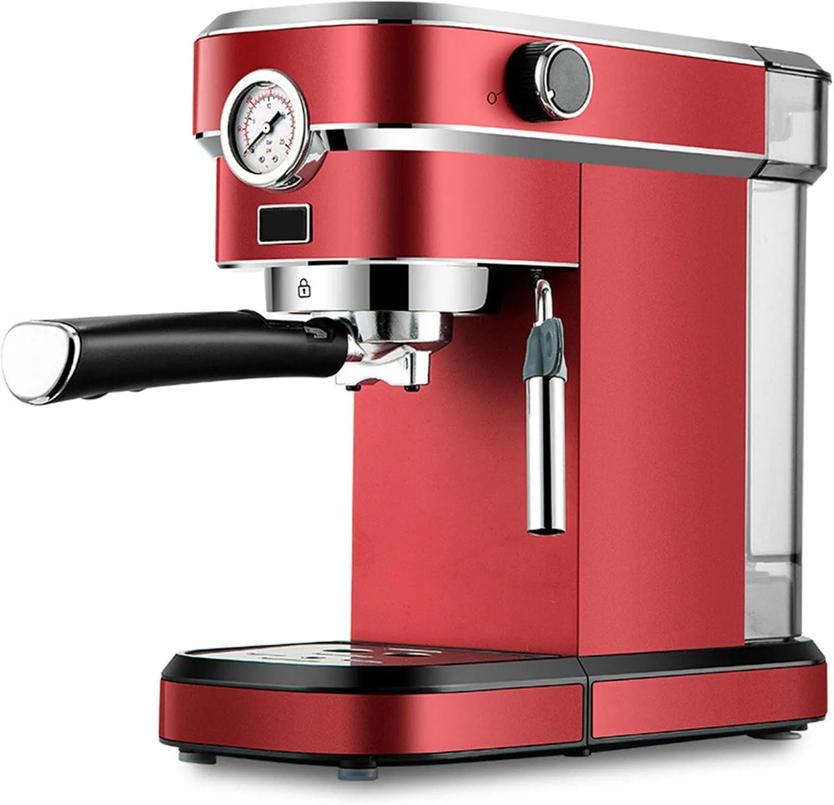 Espressomachine, Espressomachine 15 bar druk Slimme koffiemachine, maalt koffiebonen Cappuccino 850 W Hoogwaardig