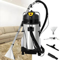 Machine L/10.56gal met 40L, waterreservoir en RVS, 3-in-1 multifunctionele tapijtreiniger voor nat en droog reinigen