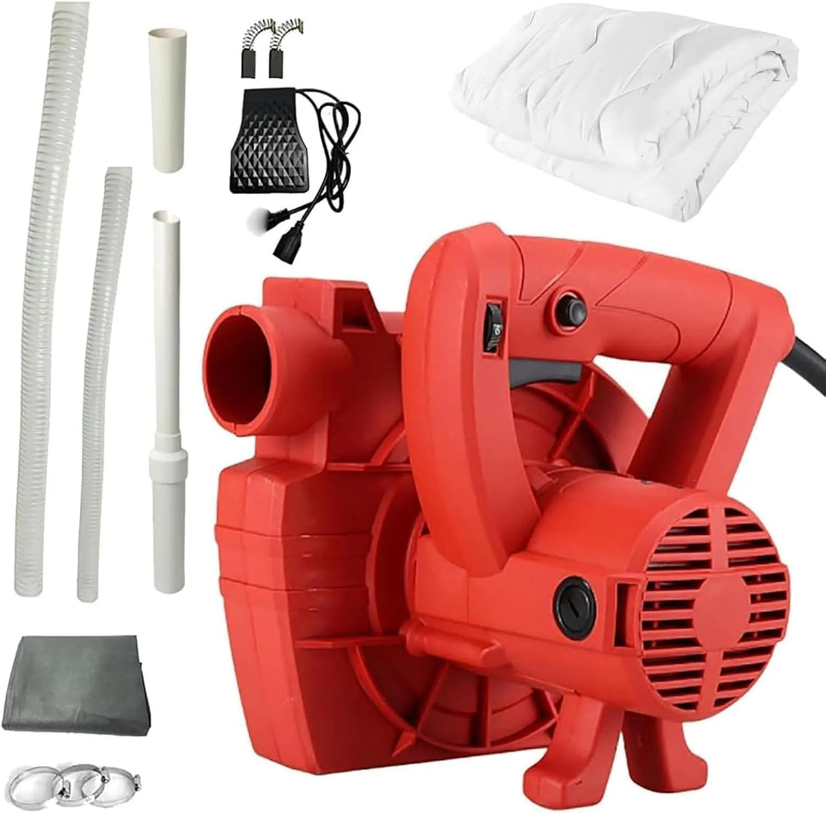Machine met 2280 W, 1 x 1 m, 1 x 2 m, 6 snelheden en rood, 6 versnellingen