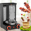Barbecue, Aanrecht Kebab Fornuis Roterende Roaster Bakmachine, zwart-M, Huishoudelijke apparaten RVS