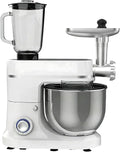 Blender, 1500 W, 3-in-1, Klopper en 10L Kom voor Pizza, Deeghaak, Gebak en Brood