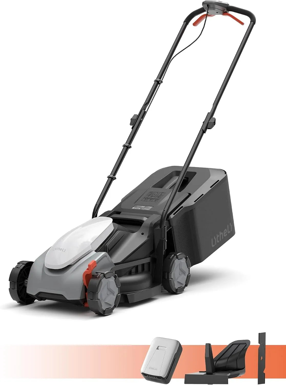 Maaier met 20 V, 200 m2, 25-65 mm, 4,0 Ah en geluidsarme werking