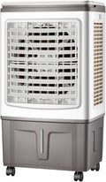 Mobiele airconditioner, 40 liter, 7,5 uur timer, mobiele airconditioning, met wielen, kantoor, 3 snelheden en 3 modi, met afstandsbediening