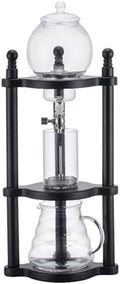 Espressomachine, 600ml Hoog Borosilicate Glas, Innovatief Ontwerp voor Vlotte Ijskoffie
